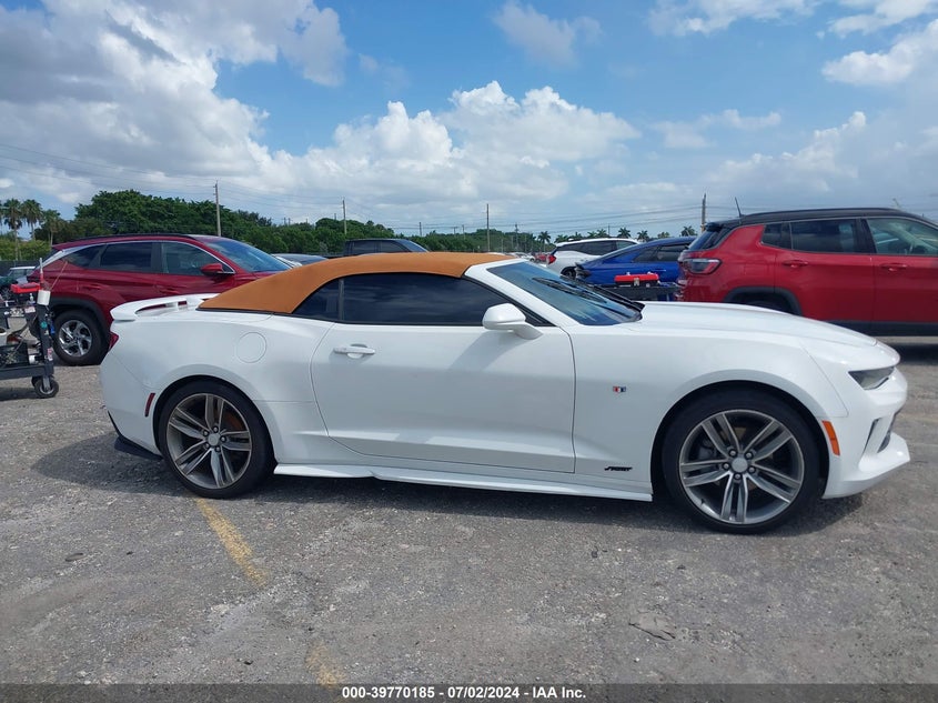2016 Chevrolet Camaro 2Lt VIN: 1G1FC3DS5G0174244 Lot: 39770185