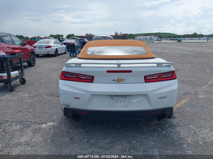 2016 Chevrolet Camaro 2Lt VIN: 1G1FC3DS5G0174244 Lot: 39770185