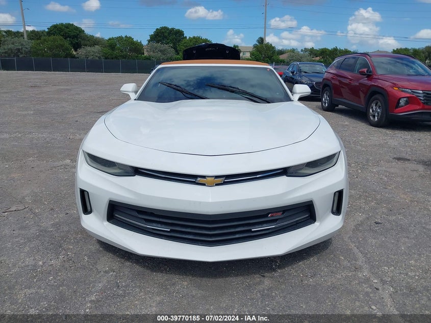 2016 Chevrolet Camaro 2Lt VIN: 1G1FC3DS5G0174244 Lot: 39770185