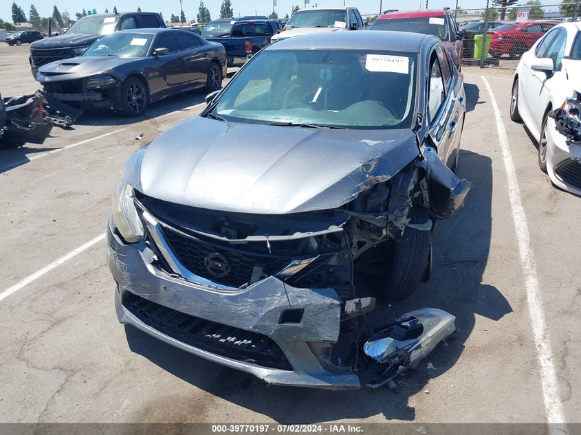 2017 Nissan Sentra Sv VIN: 3N1AB7APXHL701472 Lot: 39770197