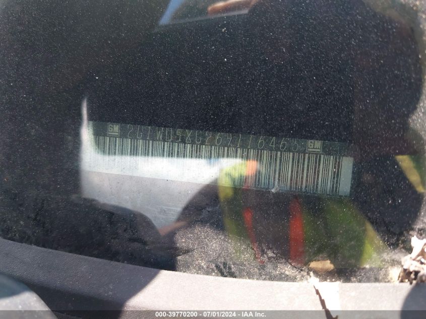 2006 Chevrolet Impala Ss VIN: 2G1WD58C269116463 Lot: 39770200