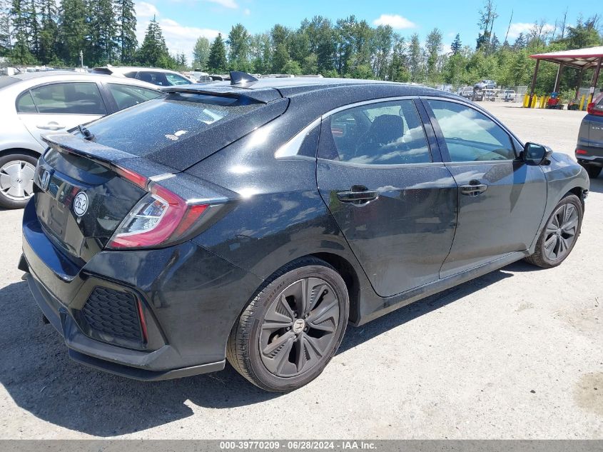 2019 Honda Civic Ex VIN: SHHFK7H63KU406024 Lot: 39770209