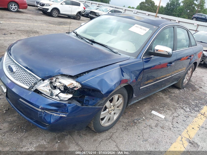 2006 Ford Five Hundred Limited VIN: 1FAHP251X6G117859 Lot: 39770210