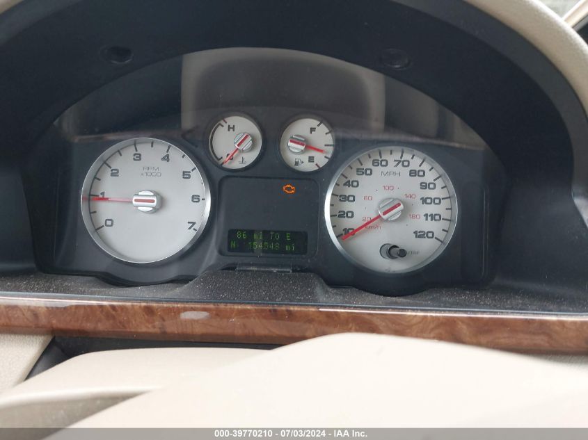 2006 Ford Five Hundred Limited VIN: 1FAHP251X6G117859 Lot: 39770210