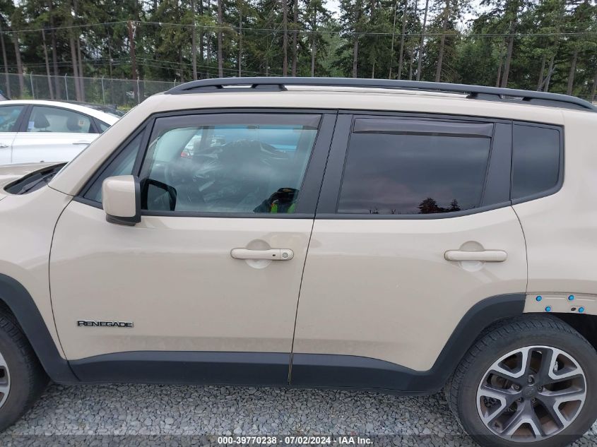 2015 Jeep Renegade Latitude VIN: ZACCJABT9FPC21543 Lot: 39770238