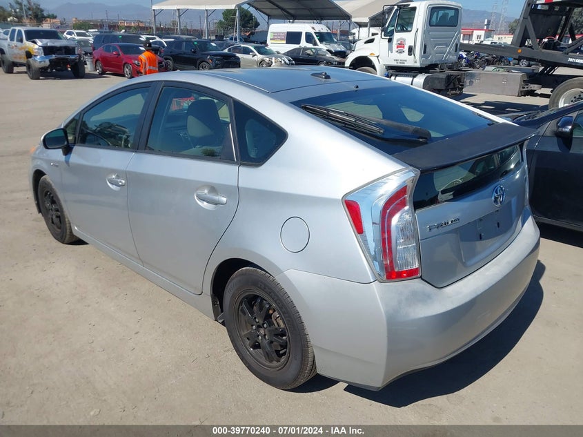 2013 TOYOTA PRIUS THREE - JTDKN3DU0D0354776