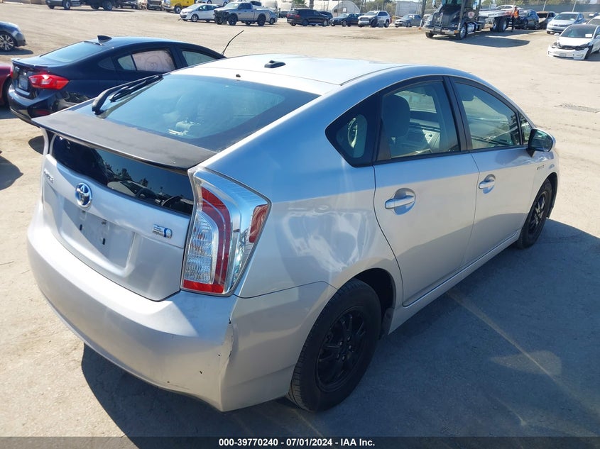 2013 TOYOTA PRIUS THREE - JTDKN3DU0D0354776