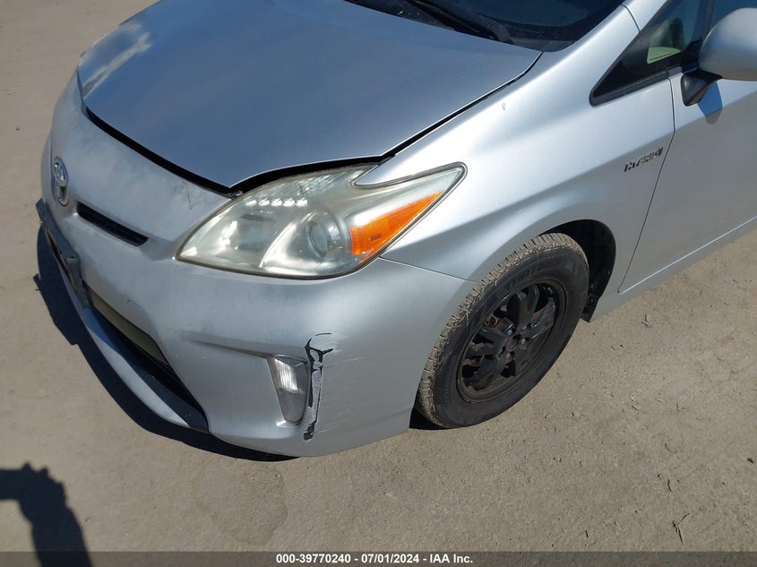 2013 TOYOTA PRIUS THREE - JTDKN3DU0D0354776