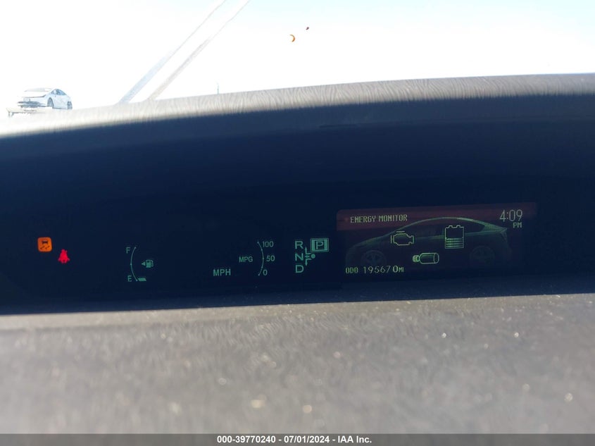 2013 TOYOTA PRIUS THREE - JTDKN3DU0D0354776