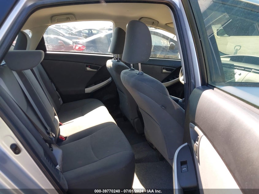 2013 TOYOTA PRIUS THREE - JTDKN3DU0D0354776