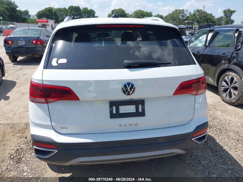 2022 Volkswagen Taos 1.5T Se VIN: 3VVRX7B27NM016521 Lot: 39770249