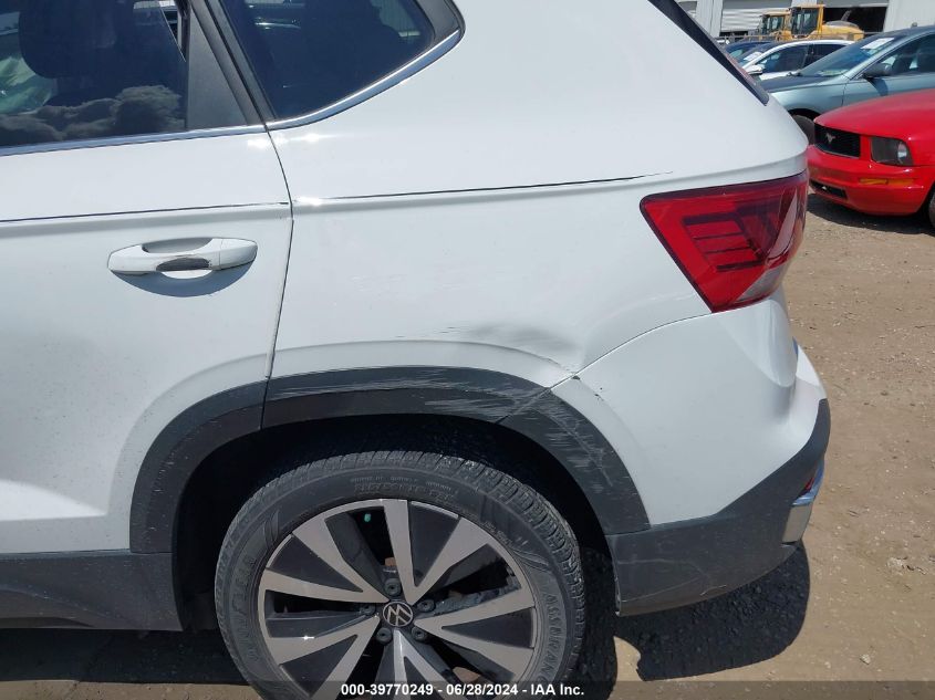 2022 Volkswagen Taos 1.5T Se VIN: 3VVRX7B27NM016521 Lot: 39770249