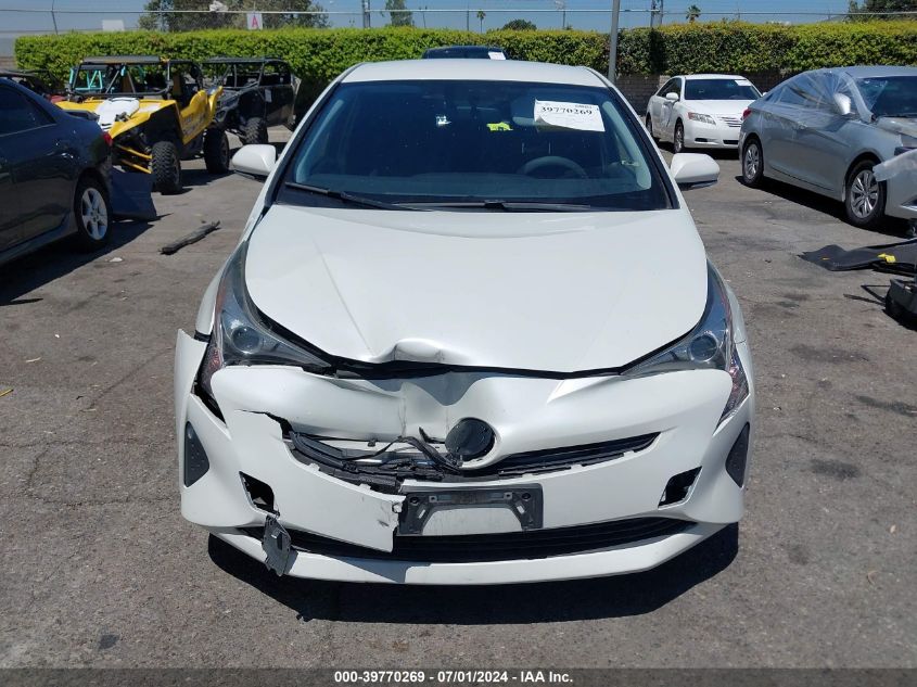 2016 Toyota Prius Three VIN: JTDKARFU0G3021542 Lot: 39770269