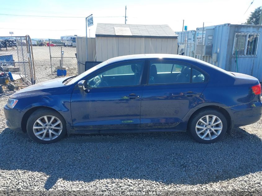 2011 Volkswagen Jetta 2.5L Se VIN: 3VWDZ7AJ0BM105917 Lot: 39770271