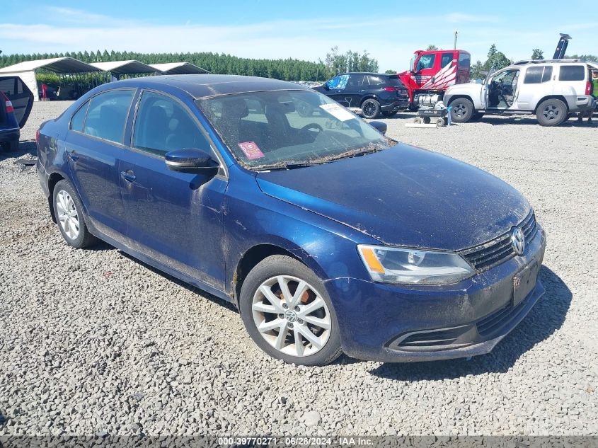 2011 Volkswagen Jetta 2.5L Se VIN: 3VWDZ7AJ0BM105917 Lot: 39770271