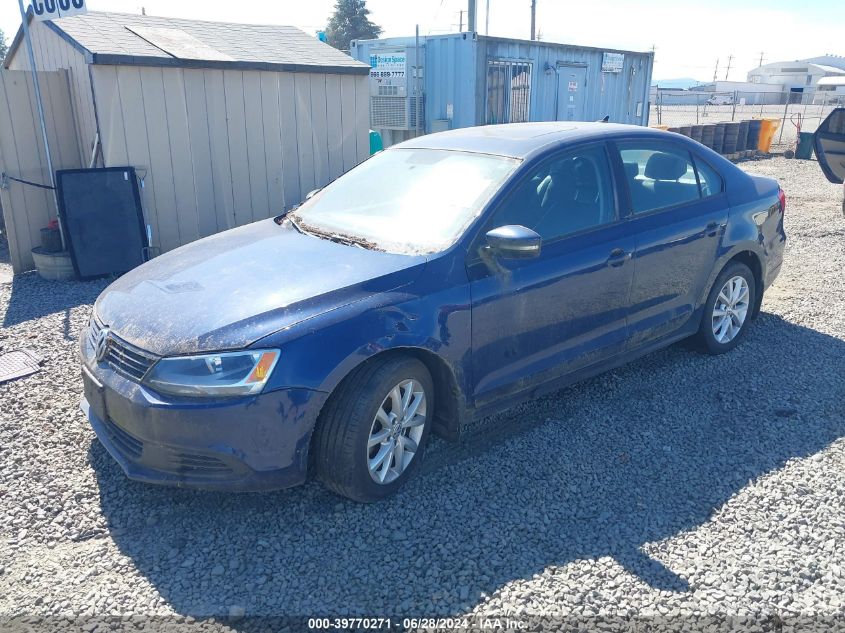 2011 Volkswagen Jetta 2.5L Se VIN: 3VWDZ7AJ0BM105917 Lot: 39770271