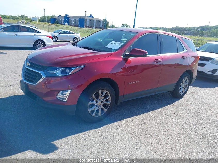 2019 CHEVROLET EQUINOX LT - 2GNAXUEV0K6297624