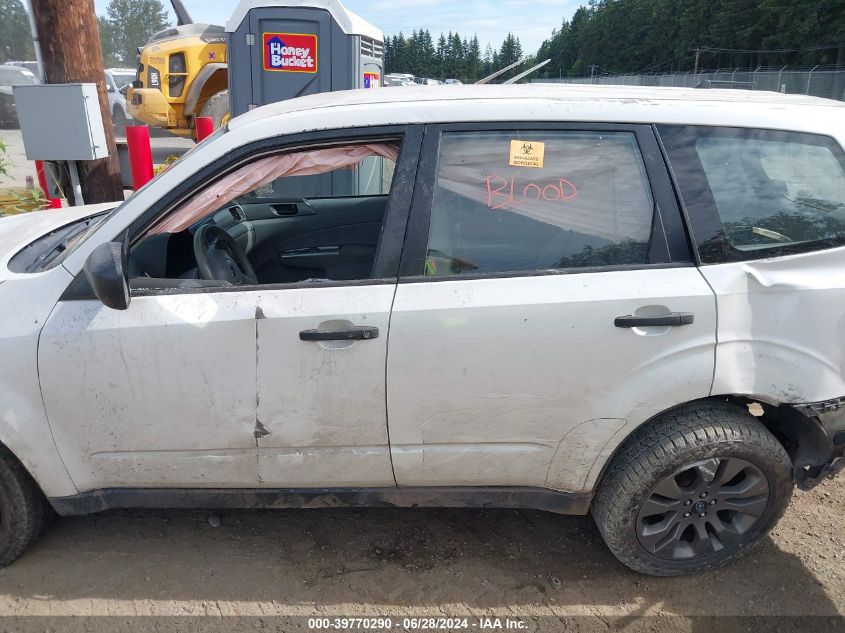 2010 Subaru Forester 2.5X VIN: JF2SH6ACXAG738315 Lot: 39770290