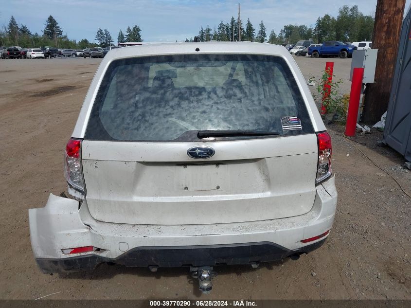 2010 Subaru Forester 2.5X VIN: JF2SH6ACXAG738315 Lot: 39770290