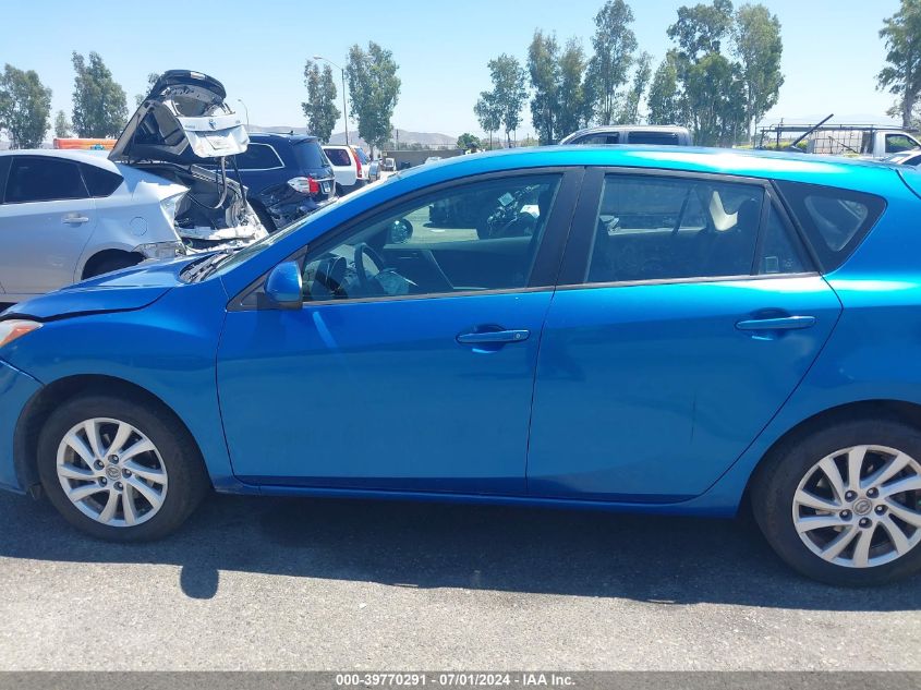 2012 Mazda Mazda3 I Touring VIN: JM1BL1L89C1548360 Lot: 39770291