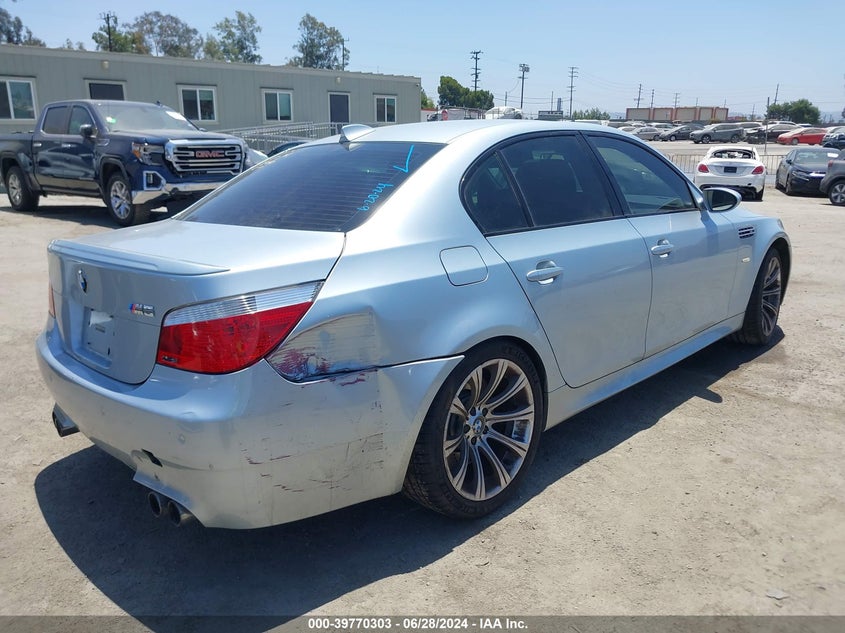 2006 BMW M5 VIN: WBSNB93536B583617 Lot: 39770303