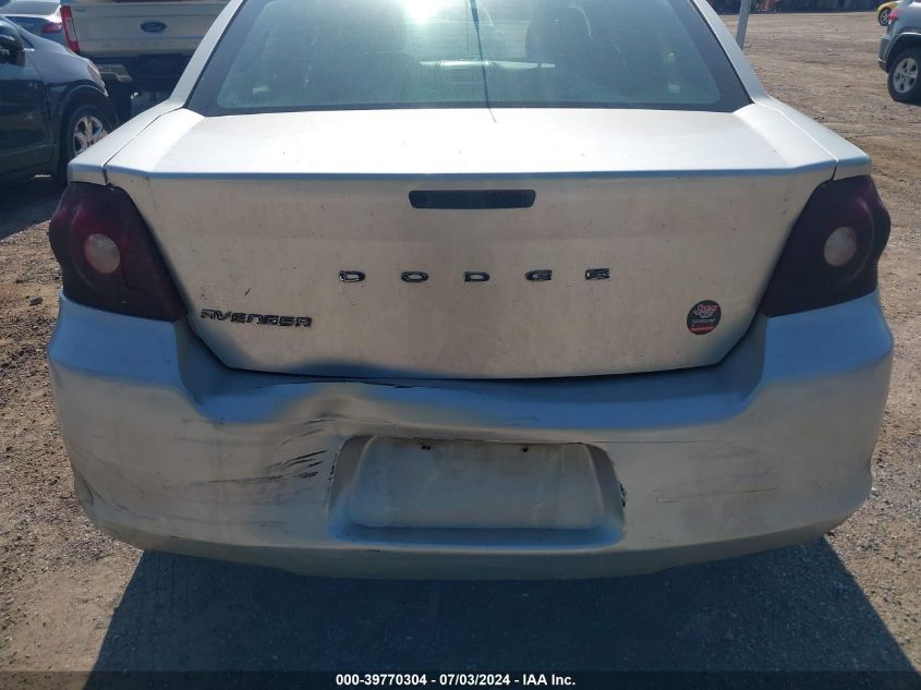 2011 Dodge Avenger Express VIN: 1B3BD4FBXBN523577 Lot: 39770304