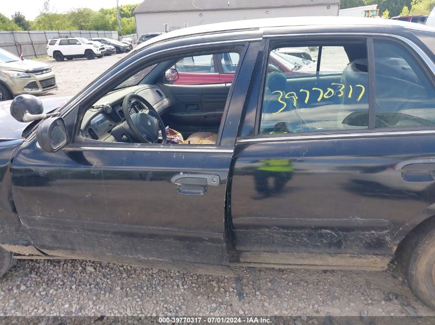 2001 Ford Crown Victoria Police Interceptor VIN: 2FAFP71W81X175414 Lot: 39770317