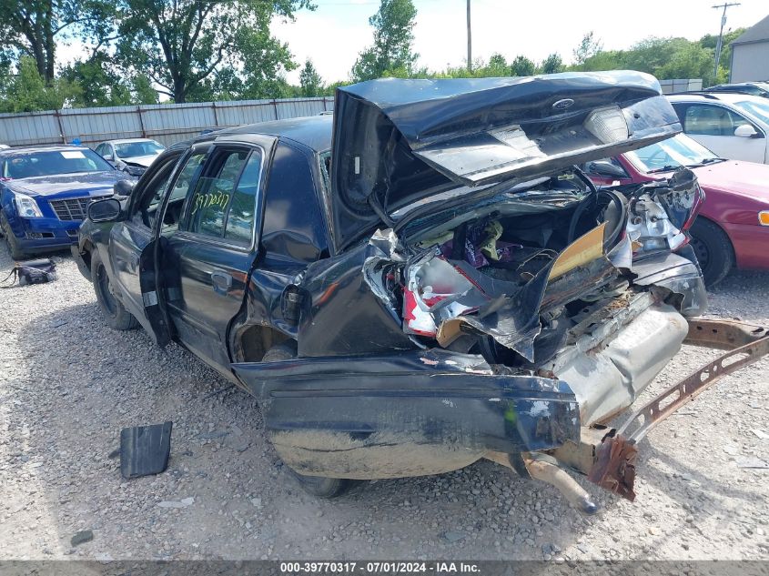 2001 Ford Crown Victoria Police Interceptor VIN: 2FAFP71W81X175414 Lot: 39770317