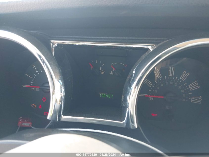 2007 Ford Mustang V6 Deluxe/V6 Premium VIN: 1ZVFT80N775291540 Lot: 39770320