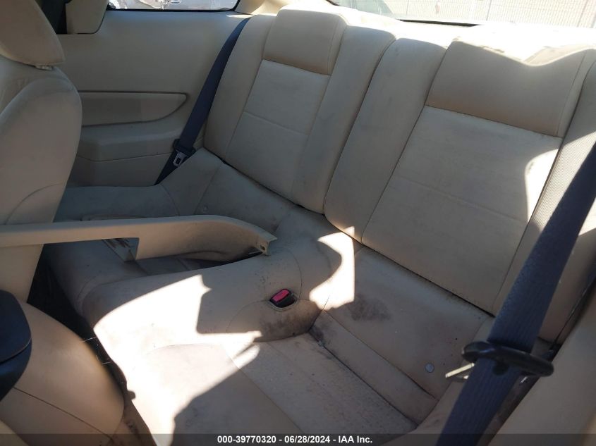 2007 Ford Mustang V6 Deluxe/V6 Premium VIN: 1ZVFT80N775291540 Lot: 39770320