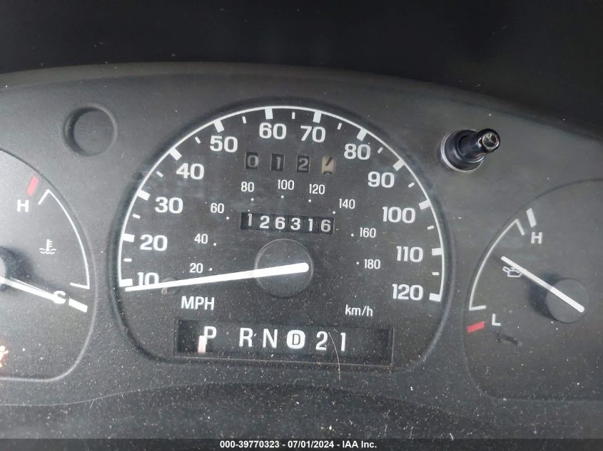 1999 Ford Ranger Xl/Xlt VIN: 1FTYR14V6XPB12906 Lot: 39770323