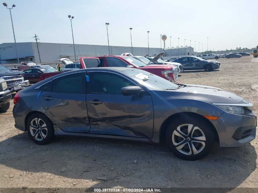 2018 Honda Civic Lx VIN: 2HGFC2F59JH537268 Lot: 39770324