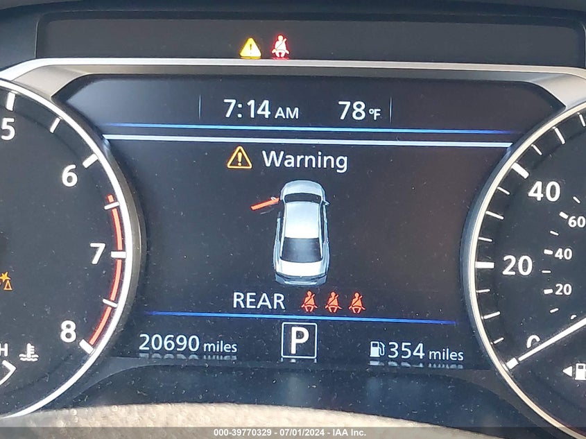 2024 NISSAN ALTIMA SV - 1N4BL4DV1RN303145