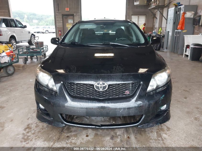 2009 Toyota Corolla S VIN: 1NXBU40E29Z016749 Lot: 39770332