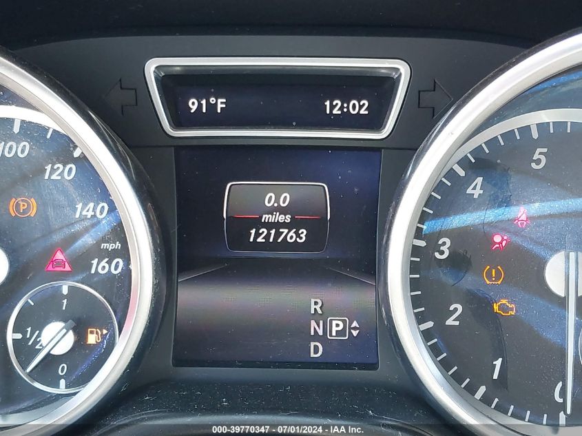 2014 Mercedes-Benz Ml 350 4Matic VIN: 4JGDA5HB7EA390190 Lot: 39770347