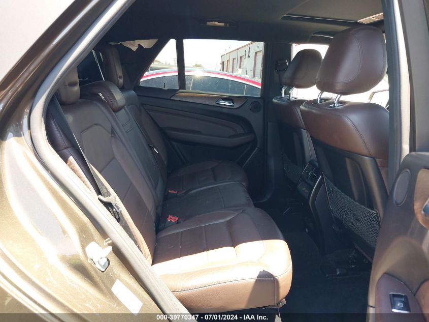 2014 Mercedes-Benz Ml 350 4Matic VIN: 4JGDA5HB7EA390190 Lot: 39770347