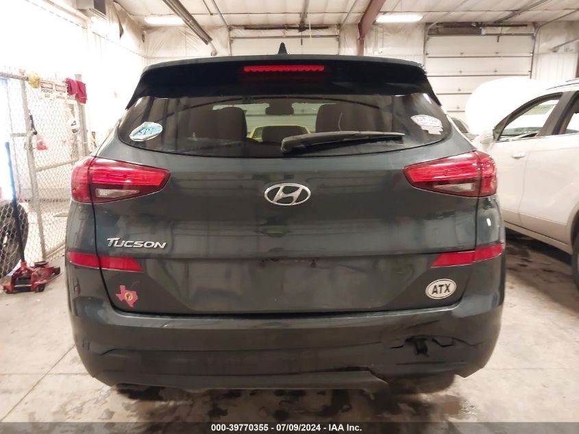 2019 Hyundai Tucson Se VIN: KM8J23A46KU918165 Lot: 39770355