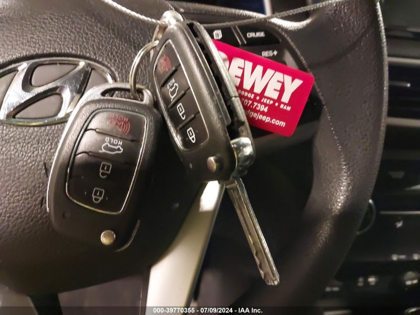 2019 Hyundai Tucson Se VIN: KM8J23A46KU918165 Lot: 39770355