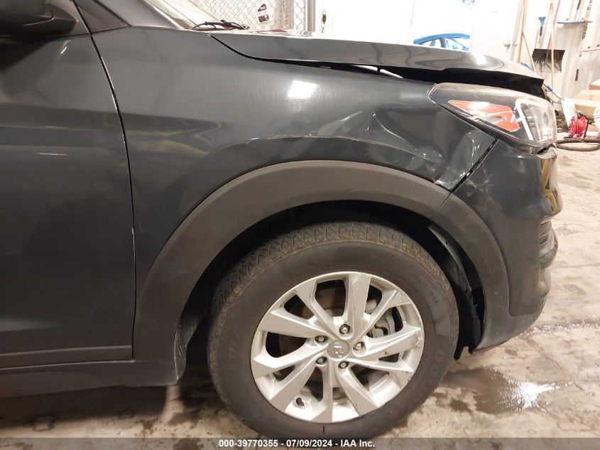 2019 Hyundai Tucson Se VIN: KM8J23A46KU918165 Lot: 39770355