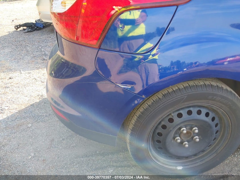 2012 Ford Focus Se VIN: 1FAHP3K2XCL344118 Lot: 39770357