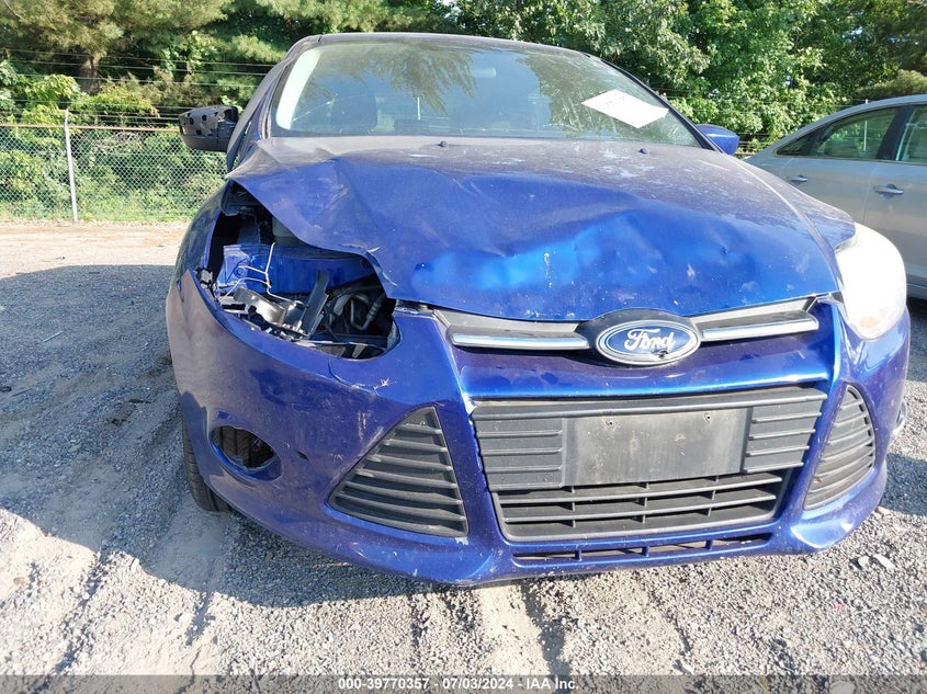 2012 Ford Focus Se VIN: 1FAHP3K2XCL344118 Lot: 39770357