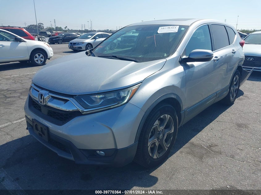 VIN 7FARW1H52JE031835 2018 HONDA CR-V EX