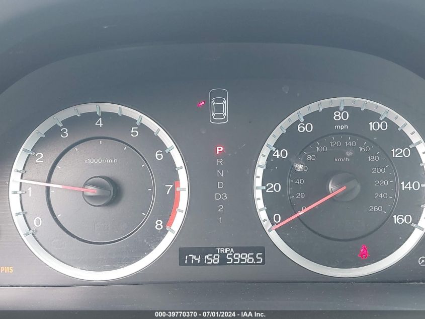 2011 Honda Accord 2.4 Lx VIN: 1HGCP2F37BA136954 Lot: 39770370