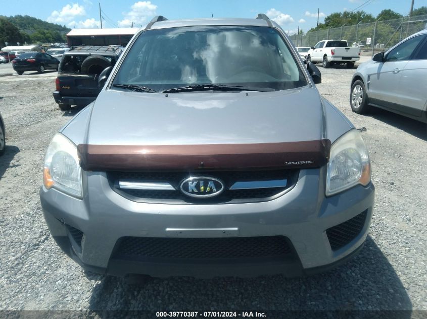 2010 Kia Sportage Lx V6 VIN: KNDKGCA39A7695456 Lot: 39770387