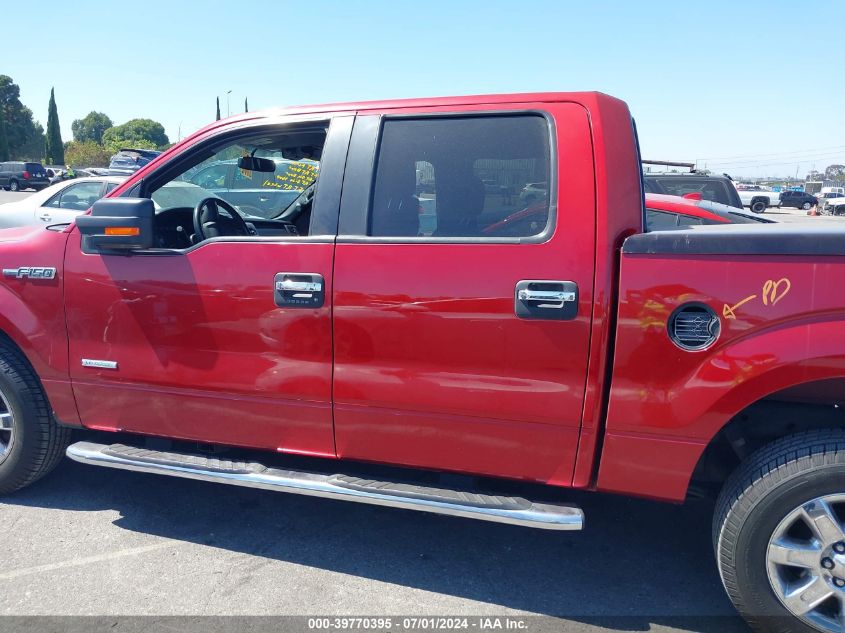 2013 Ford F-150 Xlt VIN: 1FTFW1CT4DKF79833 Lot: 39770395