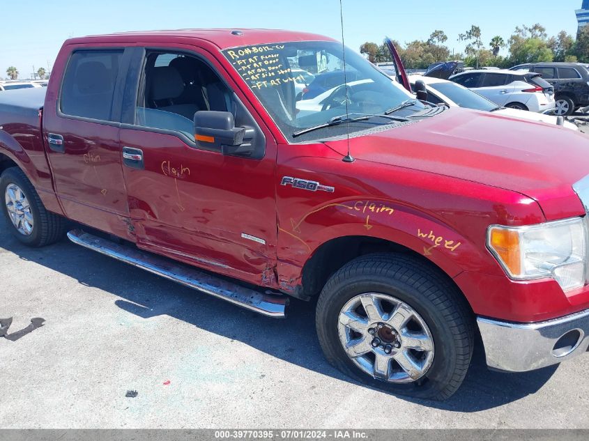 2013 Ford F-150 Xlt VIN: 1FTFW1CT4DKF79833 Lot: 39770395