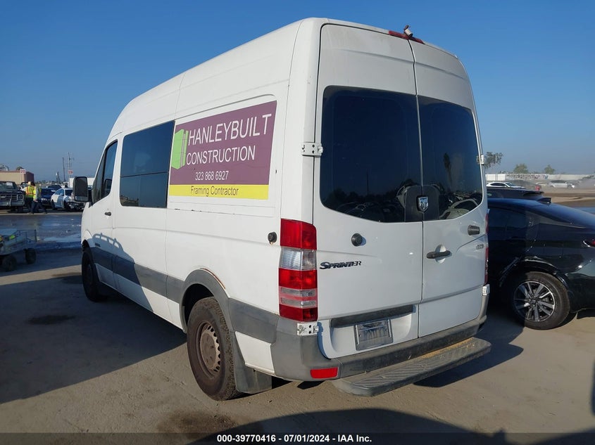 2009 Dodge Sprinter Van 2500 VIN: WD0PE745X95380891 Lot: 39770416