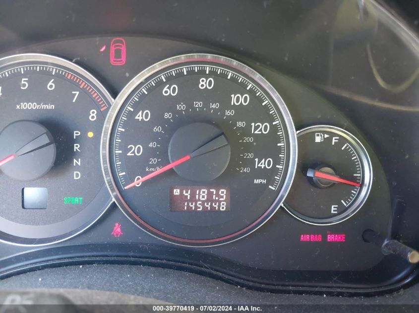 2008 Subaru Outback 2.5I/2.5I L.l. Bean Edition VIN: 4S4BP61C587366521 Lot: 39770419