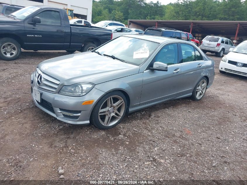 2013 Mercedes-Benz C 250 Luxury/Sport VIN: WDDGF4HB3DA762108 Lot: 39770425