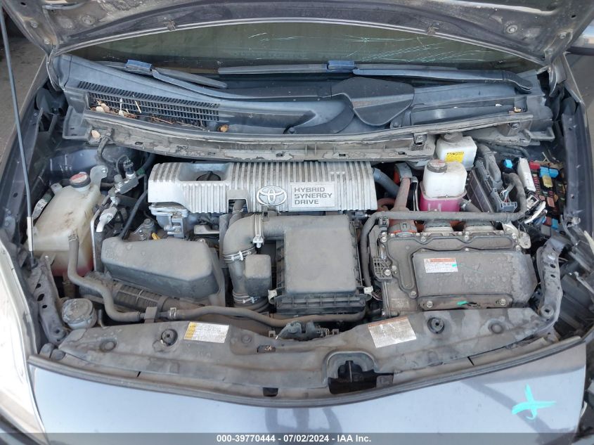 2015 Toyota Prius Two VIN: JTDKN3DUXF2000206 Lot: 39770444